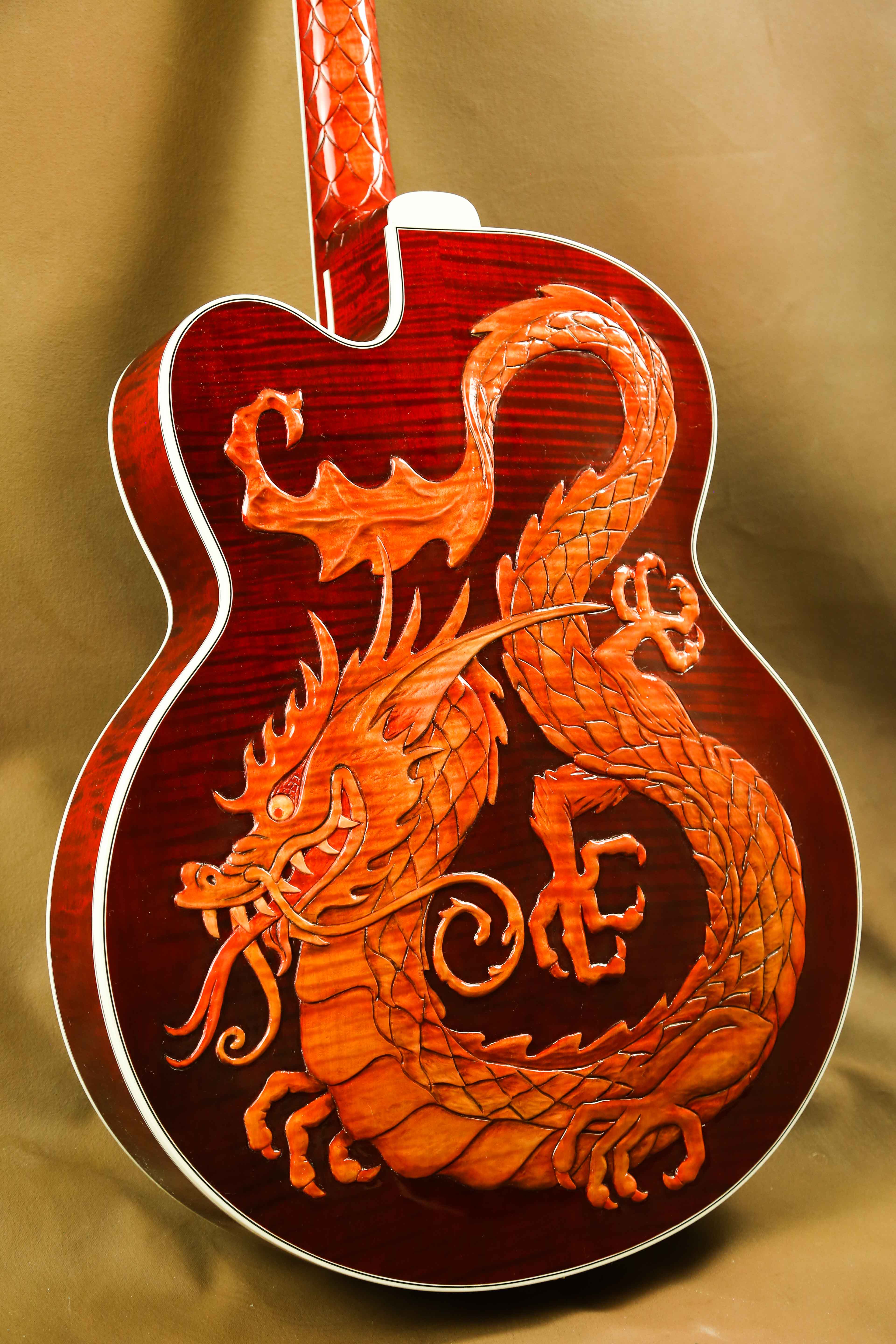 Gibson Super 400 China Dragon The Acoustic Room Gibson Super 400 China Dragon The Acoustic Room