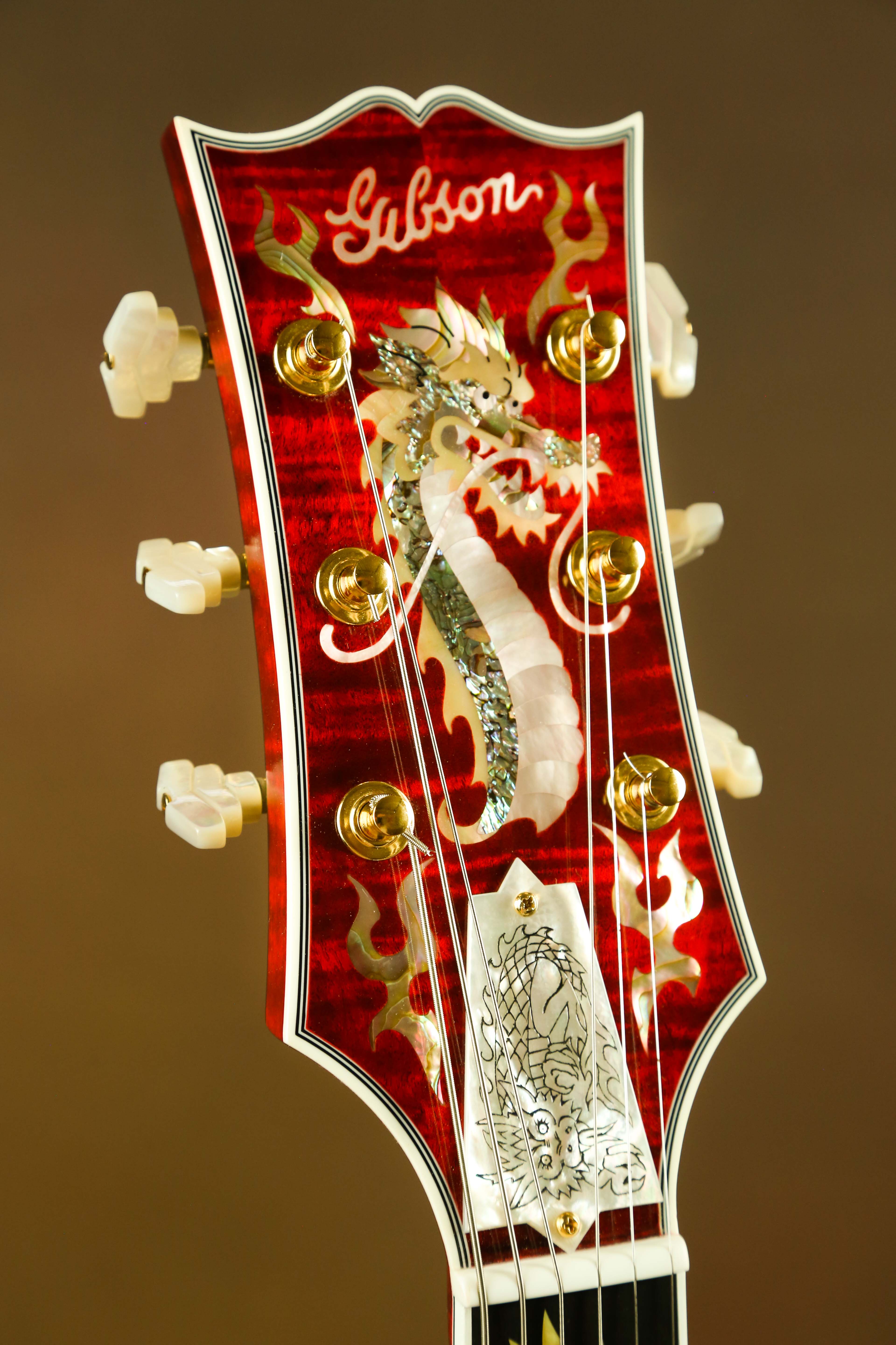 Gibson Super 400 China Dragon The Acoustic Room Gibson Super 400 China Dragon The Acoustic Room